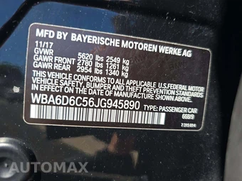 2018 BMW 6 Series ALPINA B6 Gran Coupe xDrive Sedan - miniatura 5