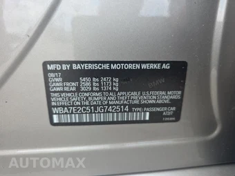 2018 BMW 7 Series Sedan 740i - miniatura 18