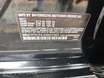 2018 BMW 7 Series Sedan 750i M SPORT LINE - miniatura 14