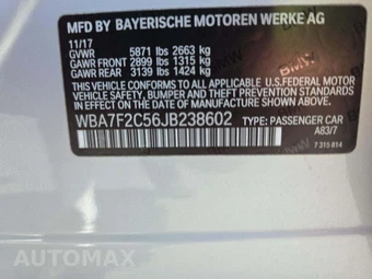2018 BMW 7 Series Sedan 750i xDrive - miniatura 5