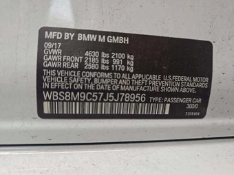 2018 BMW M3 Sedan – miniatura 5