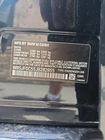 2018 BMW M5 Sedan – miniatura 17