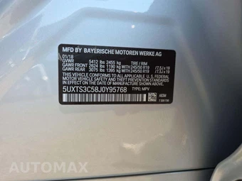 2018 BMW X3 Sports Activity Vehicle M40i - miniatura 2
