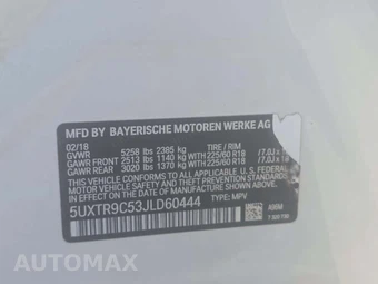 2018 BMW X3 Sports Activity Vehicle xDrive30i – miniatura 5