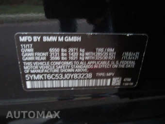 2018 BMW X5 M Sports Activity Vehicle - miniatura 19