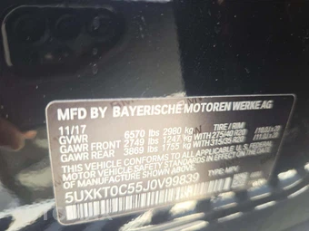 2018 BMW X5 Sports Activity Vehicle iPerformance - miniatura 2