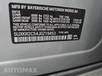 2018 BMW X5 Sports Activity Vehicle sDrive35i - miniatura 9