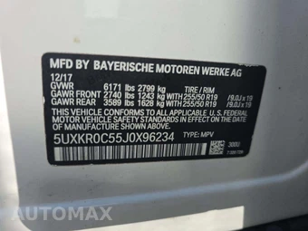 2018 BMW X5 Sports Activity Vehicle xDrive35i - miniatura 5