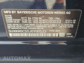 2018 BMW X5 Sports Activity Vehicle xDrive35i - miniatura 14
