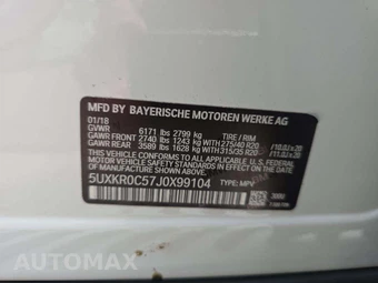 2018 BMW X5 Sports Activity Vehicle xDrive35i - miniatura 5