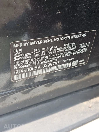 2018 BMW X5 Sports Activity Vehicle xDrive35i - miniatura 14