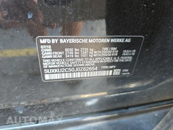 2018 BMW X6 Sports Activity Vehicle xDrive35i M SPORT LINE - miniatura 14