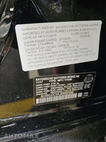 2018 BMW X6 Sports Activity Vehicle xDrive35i M SPORT LINE - miniatura 14
