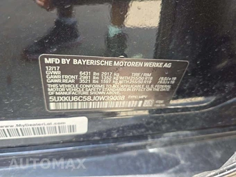 2018 BMW X6 Sports Activity Vehicle xDrive50i M SPORT LINE - miniatura 5