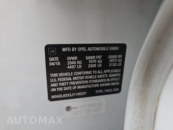 2018 Buick Regal Sportback Preferred Hatchback 1SB – miniatura 14