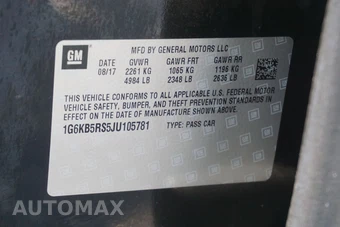 2018 Cadillac CT6 1SB - miniatura 14