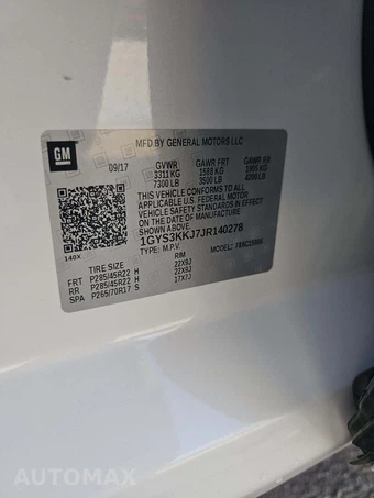 2018 Cadillac Escalade ESV Platinum 1SD - miniatura 5