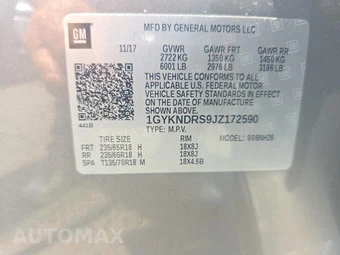 2018 Cadillac XT5 Luxury 1SD - miniatura 18