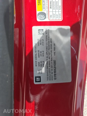 2018 Chevrolet Camaro 1LT Coupe – miniatura 14