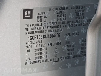 2018 Chevrolet Colorado ZR2 Crew Cab Medium Bed 4ZR - miniatura 14