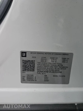 2018 Chevrolet Equinox LS 1LS - miniatura 14
