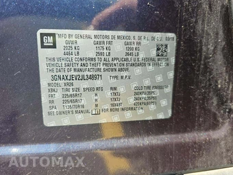 2018 Chevrolet Equinox LT 1LT – miniatura 2