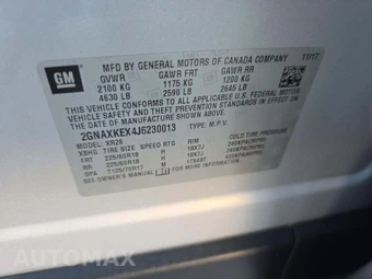 2018 Chevrolet Equinox LT 2LT - miniatura 5