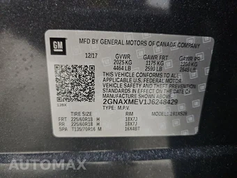 2018 Chevrolet Equinox Premier 1LZ - miniatura 14