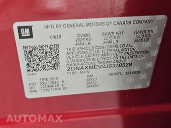 2018 Chevrolet Equinox Premier 1LZ - miniatura 14