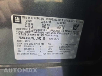 2018 Chevrolet Equinox Premier 1LZ - miniatura 5