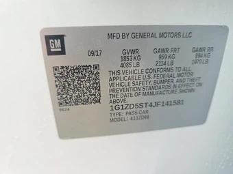 2018 Chevrolet Malibu LT 1LT - miniatura 11