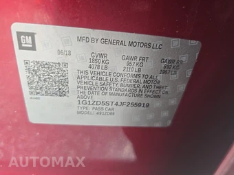 2018 Chevrolet Malibu LT 1LT – miniatura 14