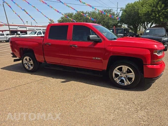 2018 Chevrolet Silverado 1500 Custom Crew Cab Short Bed 1CX - miniatura 4