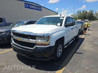 2018 Chevrolet Silverado 1500 Custom Crew Cab Short Bed 1CX - samochód z USA z aukcji Manheim, oferta Kup Teraz w AUTOMAX