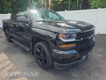 2018 Chevrolet Silverado 1500 Custom Crew Cab Short Bed 1CX - miniatura 3