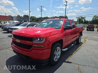 2018 Chevrolet Silverado 1500 Custom Extended Cab Medium Bed 1CX