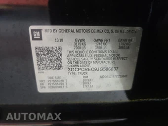 2018 Chevrolet Silverado 1500 LT Crew Cab Short Bed 1LT – miniatura 11