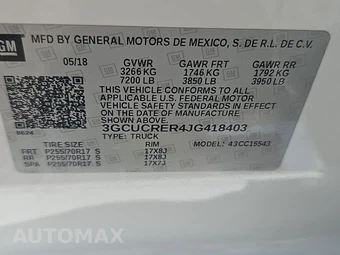 2018 Chevrolet Silverado 1500 LT Crew Cab Short Bed 1LT - miniatura 14