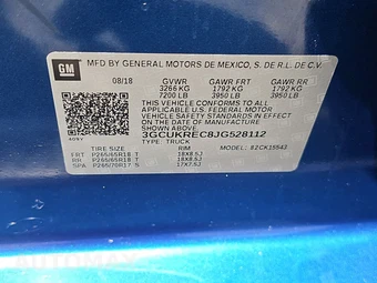 2018 Chevrolet Silverado 1500 LT Z71 Crew Cab Short Bed 2LT - miniatura 14