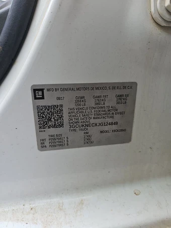 2018 Chevrolet Silverado 1500 WT Crew Cab Short Bed 1WT - miniatura 14