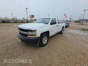 2018 Chevrolet Silverado 1500 WT Regular Cab Long Bed 1WT