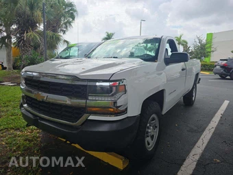 2018 Chevrolet Silverado 1500 WT Regular Cab Long Bed 1WT