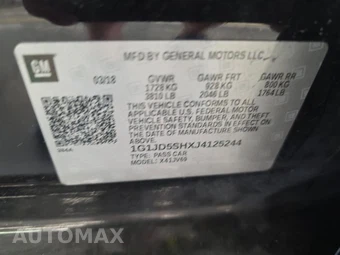 2018 Chevrolet Sonic LT Sedan 1SD - miniatura 14