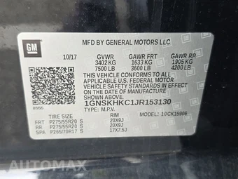 2018 Chevrolet Suburban 1500 LT 1LT - miniatura 15