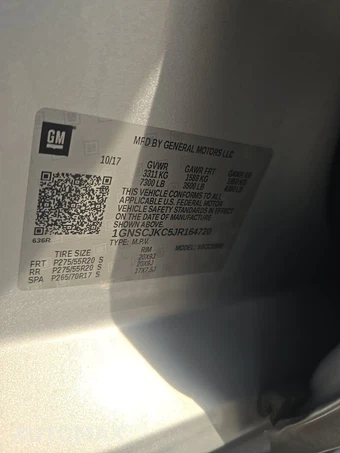 2018 Chevrolet Suburban 1500 Premier 1LZ - miniatura 15