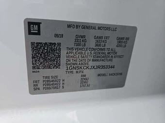 2018 Chevrolet Tahoe Premier 1LZ - miniatura 2