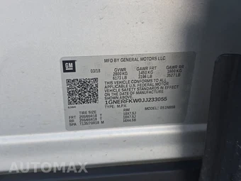 2018 Chevrolet Traverse LS 1LS - miniatura 15