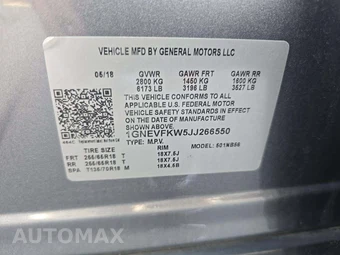 2018 Chevrolet Traverse LS 1LS - miniatura 2