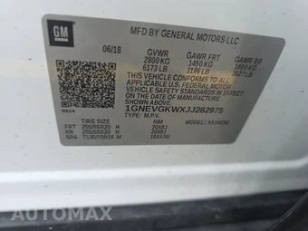 2018 Chevrolet Traverse LT Cloth 1LT - miniatura 21