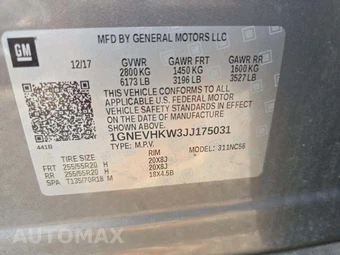 2018 Chevrolet Traverse LT Leather 3LT - miniatura 5